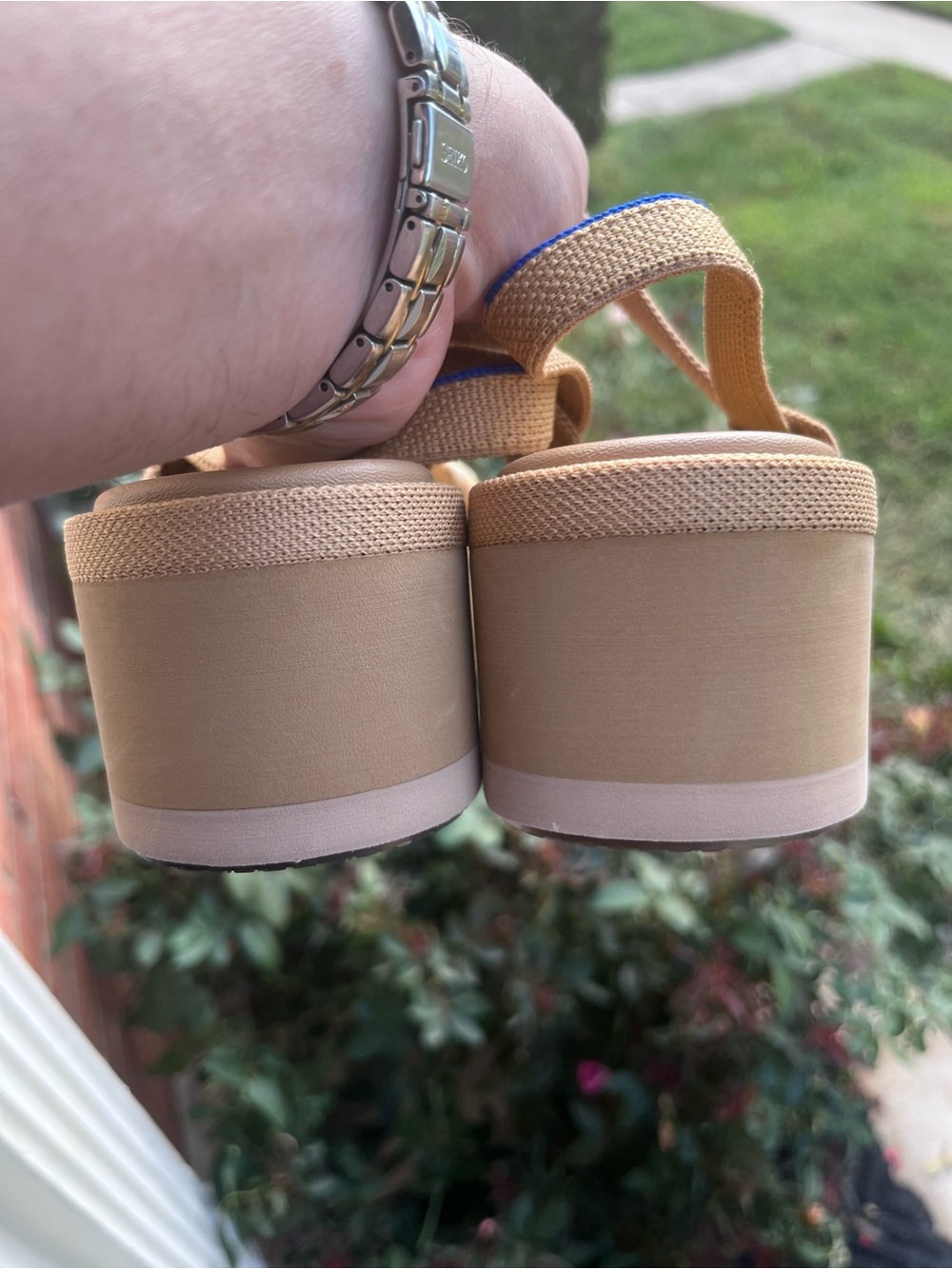 Last Call Rothy’s 
The Lighweight
Braided Wedge Sandals
Size 8 for Women - Picture 15 of 15